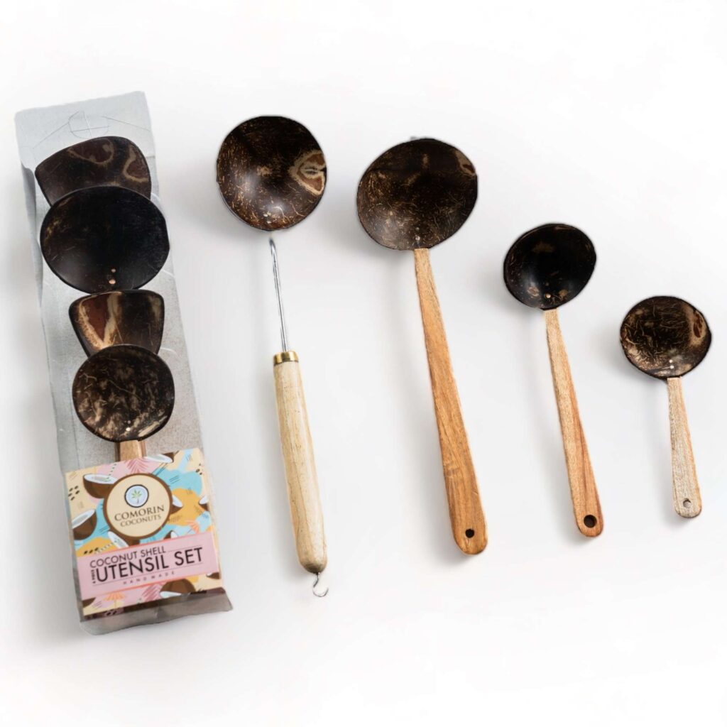 The Coconut Shell Ladles Set