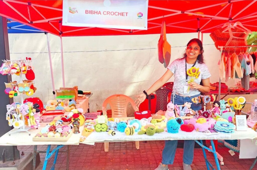 Bibha crochet at Art Street