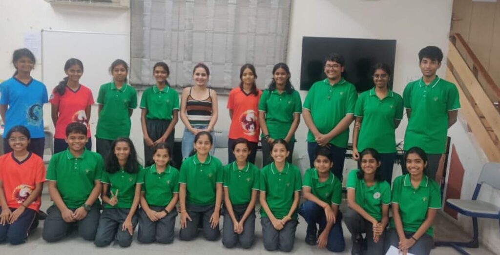 School students unite for an eco-friendly initiative