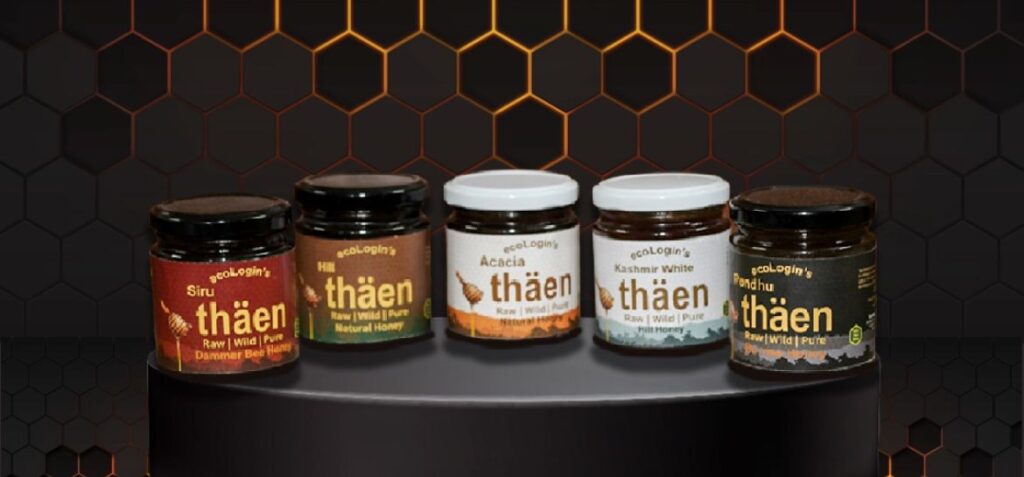 ecoLogin’s thäen, honey that comes straight out of the hive_