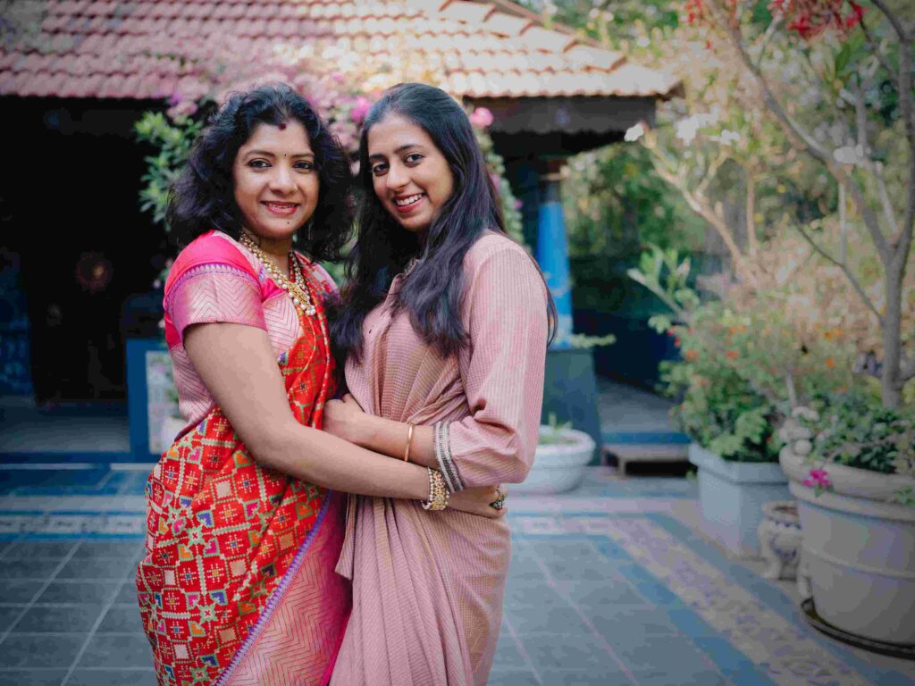 Jayadevi Cholayil and Susmera Cholayil, founders of Farm to Table