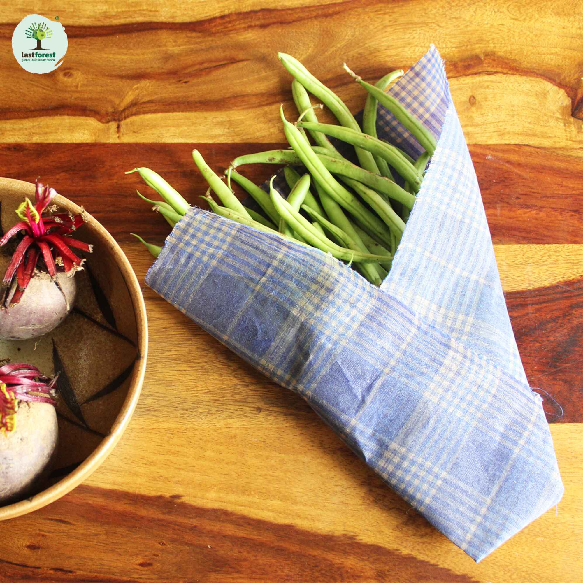 Beeswax Food Wrap (Set of 3) Assorted - Image 4