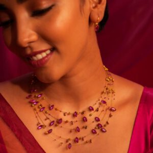 1 Necklace, 1 pair earring