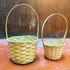 Arola Mini Bamboo Basket – 3 Inch / 4 Inch