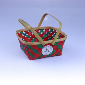 Arola Bamboo Square Basket – 8 Inch