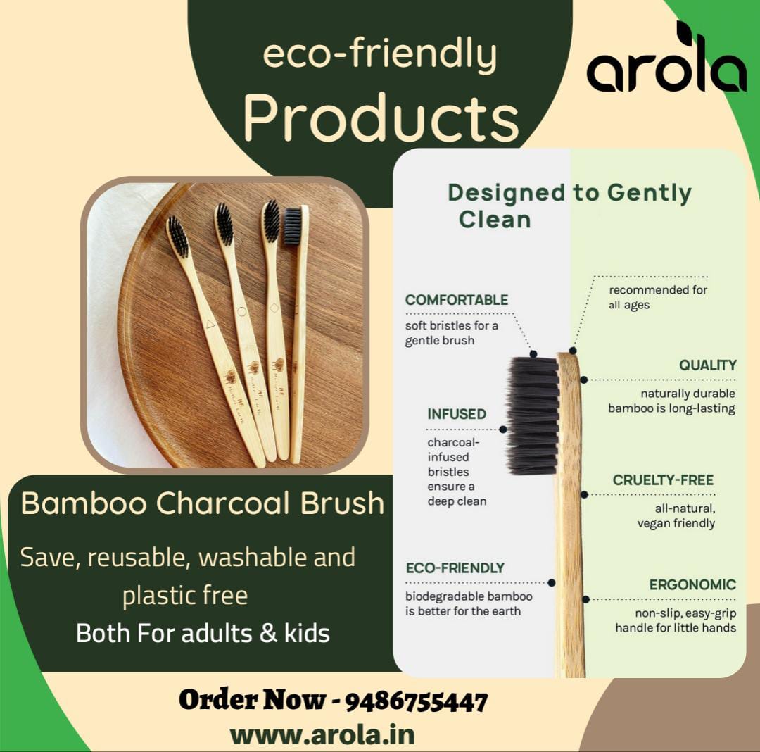 Arola Bamboo Toothbrush - Image 3