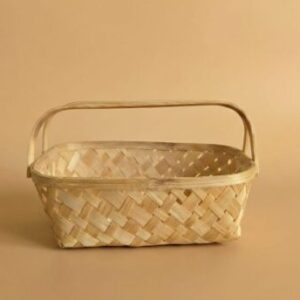 Rectangle Basket With Handle