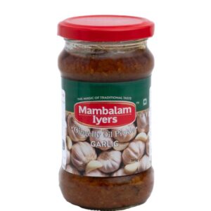 Garlic Pickle Glass - 300g Glass Jar