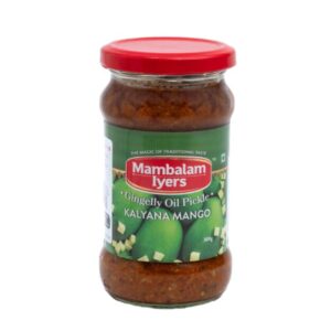 Kalyana Mango Pickle - 300g Glass Jar