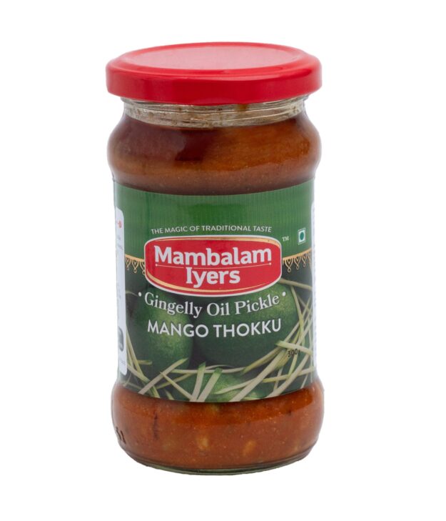 Mango Thokku Pickle Glass Jar