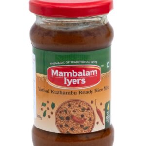 Vathakuzhambu Rice Mix - 300g Glass Jar