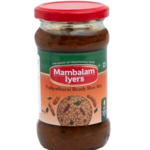 Puliyotharai Rice Mix - 300g Glass Jar